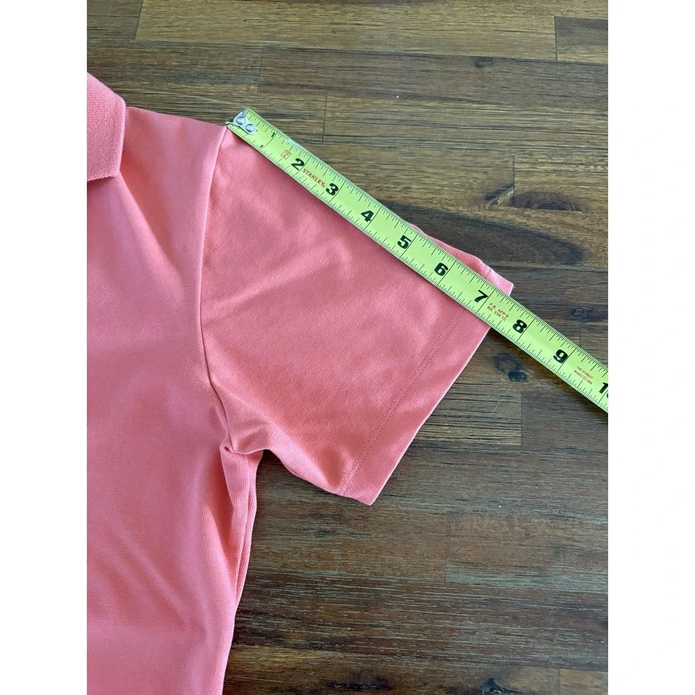 Patagonia Polo Button Down Shirt Casual Golf Salmon Pink Top Women's‎ Small